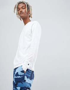 Белый лонгслив классического кроя Carhartt WIP