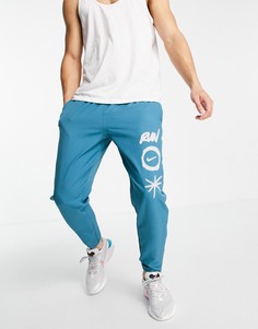 Голубые текстильные джоггеры Nike Running Wild Run Challenger-Голубой