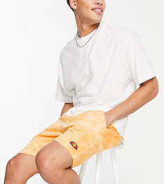 Оранжевые шорты с принтом тай-дай ellesse-Оранжевый цвет