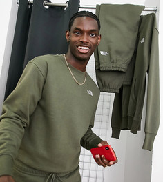 Свитшот цвета хаки The North Face Essential – эксклюзивно для ASOS-Зеленый цвет
