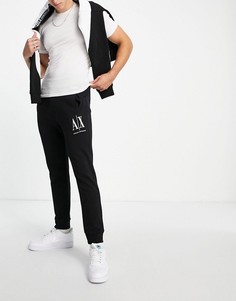 Черные джоггеры Armani Exchange Icon-Черный цвет