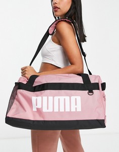 Розовая спортивная сумка Puma Challenger-Розовый цвет