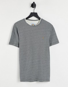 Темно-синяя футболка Farah Exhall-Темно-синий