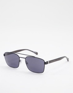 Солнцезащитные очки с квадратными стеклами Hugo Boss 1117/S-Черный цвет