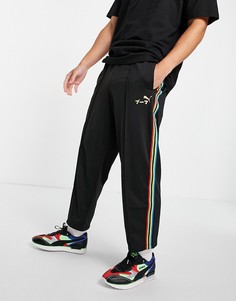 Черные спортивные штаны Puma TFS Worldhood-Черный цвет