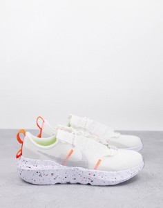 Серые кроссовки Nike Crater Impact-Белый