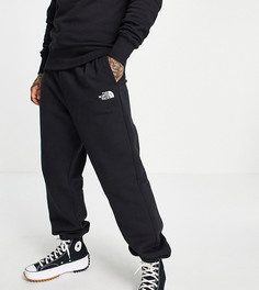 Черные oversized-джоггеры The North Face Oversized Essential-Черный цвет