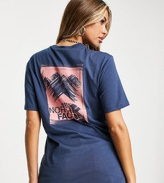 Футболка The North Face Stroke Mountain эксклюзивно на ASOS-Голубой
