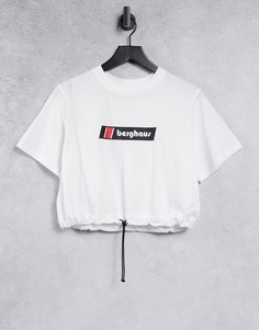 Белая укороченная футболка Berghaus Tramantana-Белый