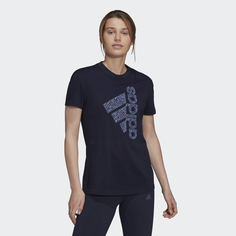 Футболка Zebra Logo Graphic adidas Sportswear
