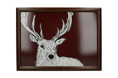 Поднос с подушкой Deer Hoff