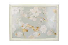 Поднос с подушкой Duck Egg Floral Hoff