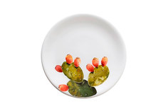 Тарелка десертная Cactus Nuova cer