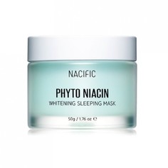 Nacific Phyto Niacin Whitening Sleeping Mask Осветляющая ночная маски с ниацином, 50мл.