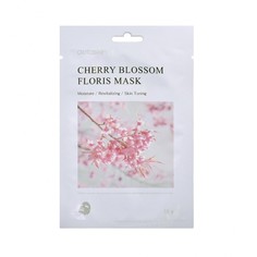 Тканевая маска цветочная detoskin Cherry Blossom Floris Mask с экстрактом сакуры, 5шт.