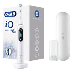 Электрическая зубная щетка Oral-B iO 8 White Alabaster