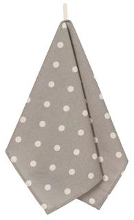 Полотенце кухонное "Guten Morgen"; Grey polka dot, горох, серый