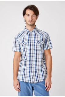 Рубашка мужская Wrangler W5J04MX50 разноцветная L