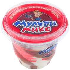 Паста Мультимикс ореховая шоколадно-молочная с добавлением какао 200 г х 12 шт