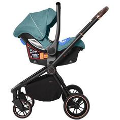 Коляска 3 в 1 Carrello Epica CRL-8511/1 Tea Green (черн.рама)
