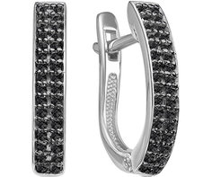 Серьги из белого золота с бриллиантом Империал S0735-205 Imperial