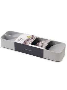 Лоток для столовых приборов RAFECOFF, 40х11.5х6 см, серый RAFECOFF