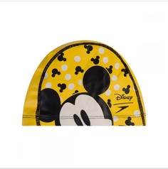 Шапочка для плавания Speedo Printed Polyester Cap Jr yellow