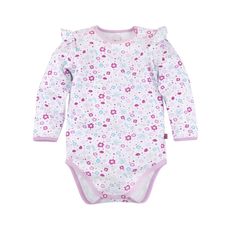 Боди Bossa Nova Фиалка белый/розовый р.86