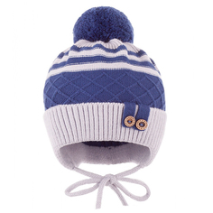 Шапка Чудо-кроха серый р.