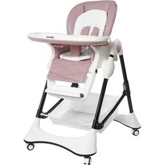 Стульчик для кормления Carrello CRL-9503 Stella Powder Pink