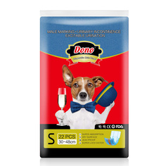 Подгузники для домашних животных Dono Jeans Male Pet Diaper одноразовое 22шт