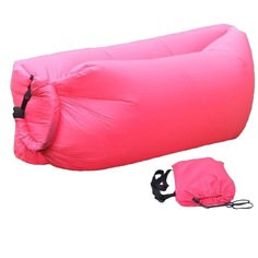 Диван-лежак надувной (розовый) Da Privet