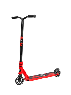 Трюковой самокат ALFA SPORT AS-1011r, красный