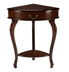 Консоль угловая Элегант Орех Мебелик