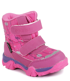 Ботинки детские Mursu, цв.розовый р.25