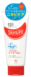 Средство для проблемной кожи Cow Brand Skinlife Medicated Acne Care Cleansing Foam