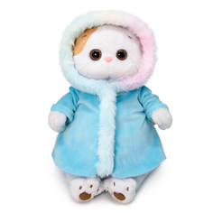 Мягкая игрушка Ли-Ли в шубке с радужным мехом, 24 см, арт. LK24-069 Budi Basa