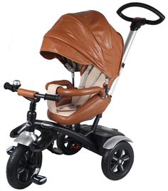 Велосипед трехколесный Tommy Prestige brown - коричневый