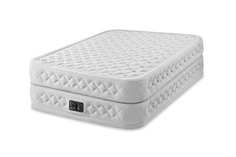 Двуспальная надувная кровать Intex 64490 Suprime Air-Flow + насос (152х203х51см)