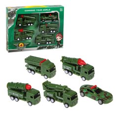 Игрушечная машинка Наша Игрушка машины инерционные, 5 штук, коробка 508