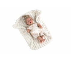 Пупс Arias Elegance, Hanne, 28 см, мягкое тело, соска, одеяло, плачет если отобрать соску