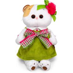 Мягкая игрушка Budi Basa Basik & Co Кошка Ли-Ли в бархатном сарафане 27 см 341093