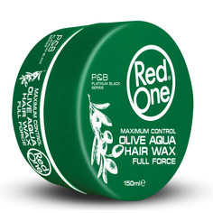 Аква-воск для волос RedOne ультрасильной фиксации Aqua Hair Wax OLIVE, 150 мл