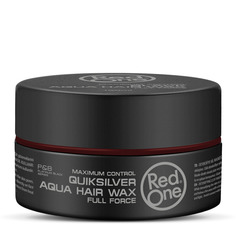 Аква-воск для волос RedOne ультрасильной фиксации Aqua Hair Wax QUIKSILVER, 150 мл