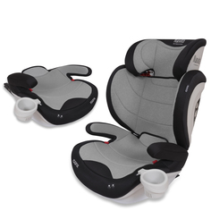 Автокресло трансформер Nuovita Maczione N23i-1, Isofix, группа 2,3, Grigio/Серый