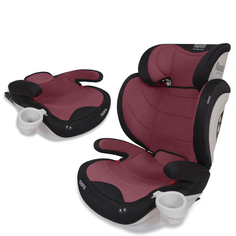 Автокресло трансформер Nuovita Maczione N23i-1, Isofix, группа 2,3, Vinoso/Бордовый
