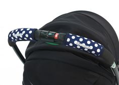 Чехлы Choopie CityGrips на ручку для универсальной коляски, цвет polka-dot navy