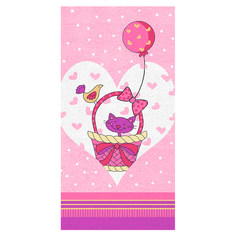 Махровое полотенце ВТ Кис-кис 60*120