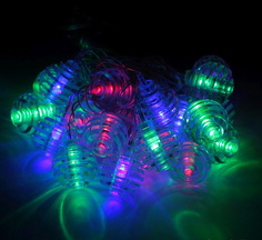 Гирлянда Шарики Льда, мультиколор Neon Night