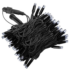 Гирлянда черный провод RGB 60 контроллер No Brand